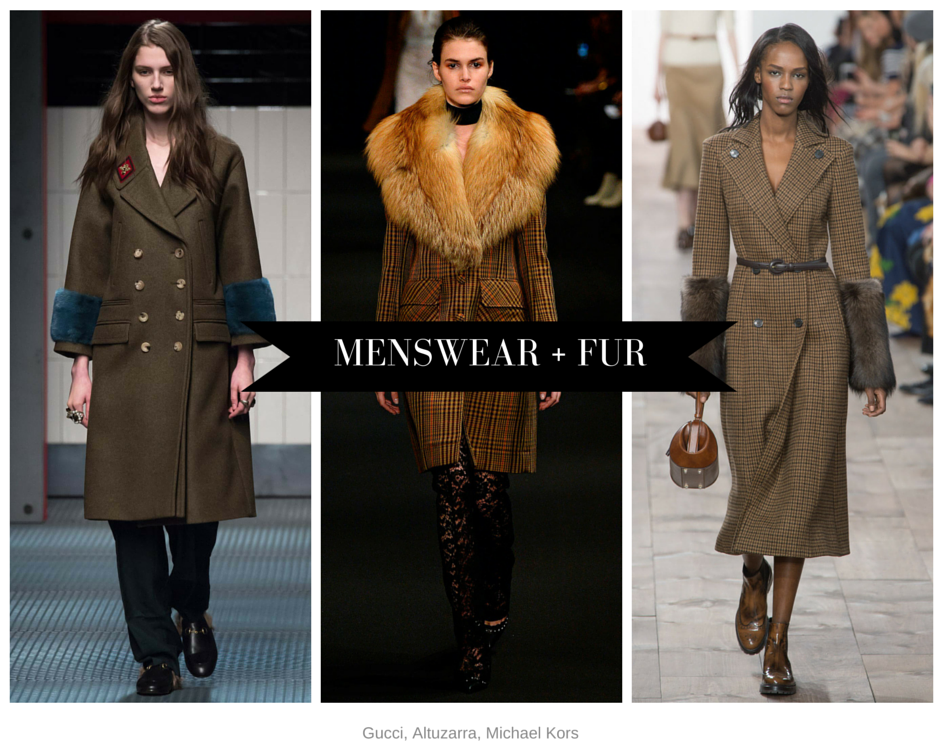 Menswear and fur